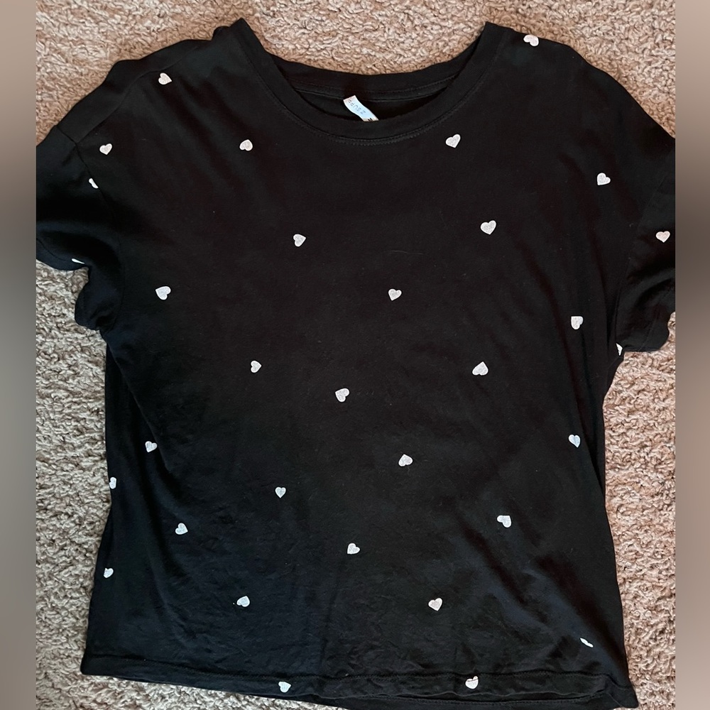 Casual crop tee